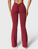 Chic V-Neck Flared Leggings Collection