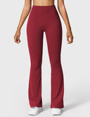 Chic V-Neck Flared Leggings Collection