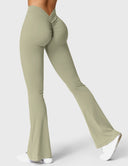 Chic V-Neck Flared Leggings Collection