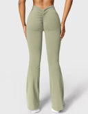 Chic V-Neck Flared Leggings Collection