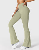 Chic V-Neck Flared Leggings Collection