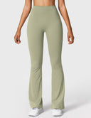 Chic V-Neck Flared Leggings Collection