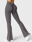 Chic V-Neck Flared Leggings Collection