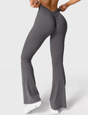 Chic V-Neck Flared Leggings Collection