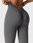 Chic V-Neck Flared Leggings Collection