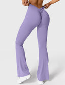 Chic V-Neck Flared Leggings Collection