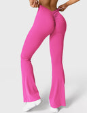 Chic V-Neck Flared Leggings Collection