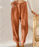 Chic Straight Corduroy Trousers for Everyday Wear
